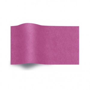 Folha de papel de seda rosa escuro